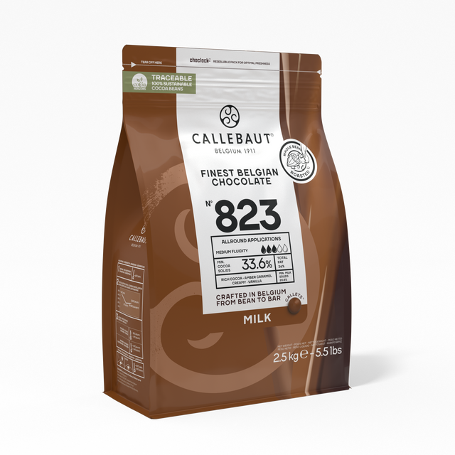Obrázek produktu CB Čokoláda mléčná 33,6% (823)  2,5kg x8 (823NV-T70)