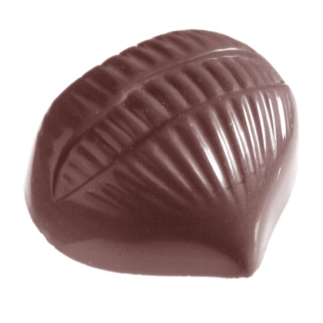 Obrázek produktu Forma na pralinky KAŠTAN 3,6x3,3cm v.1,7cm 14g 24ks