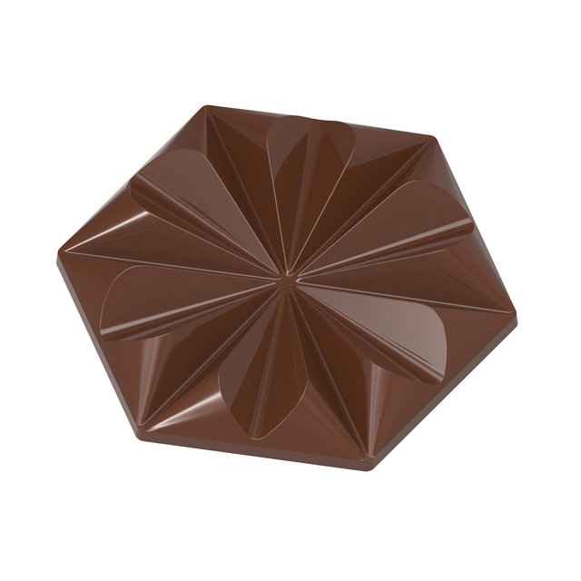 Obrázek produktu Forma na pralinky RUBY 10,3x8,9cm v.1,35cm 56g 2ks