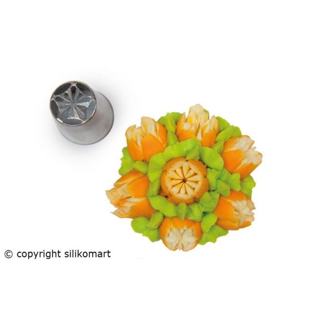 Obrázek produktu Trubička nerez květinová FLOWER06 Silikomart