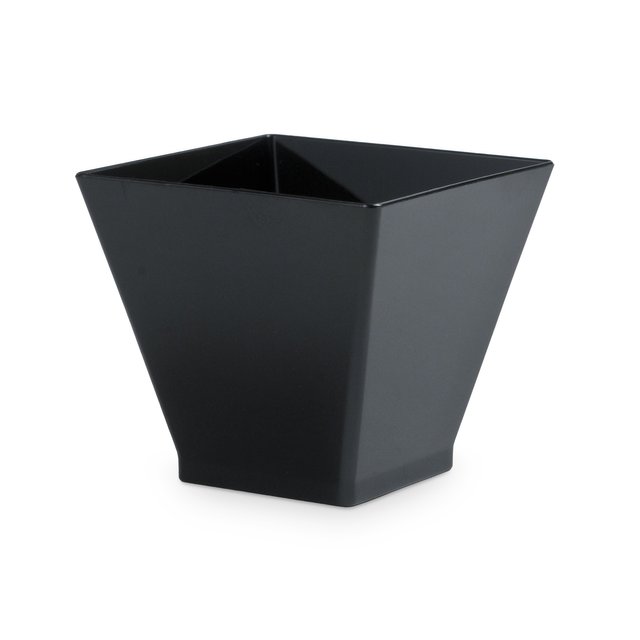 Obrázek produktu Kelímek plast  60 ml hranatý černý bal.300ks Comatec