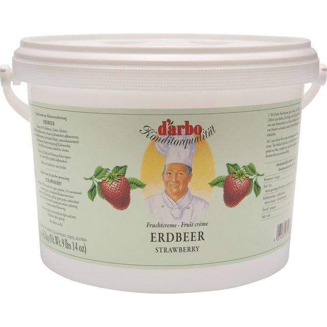 Obrázek produktu D'Arbo frucht creme jahoda 4,5 kg