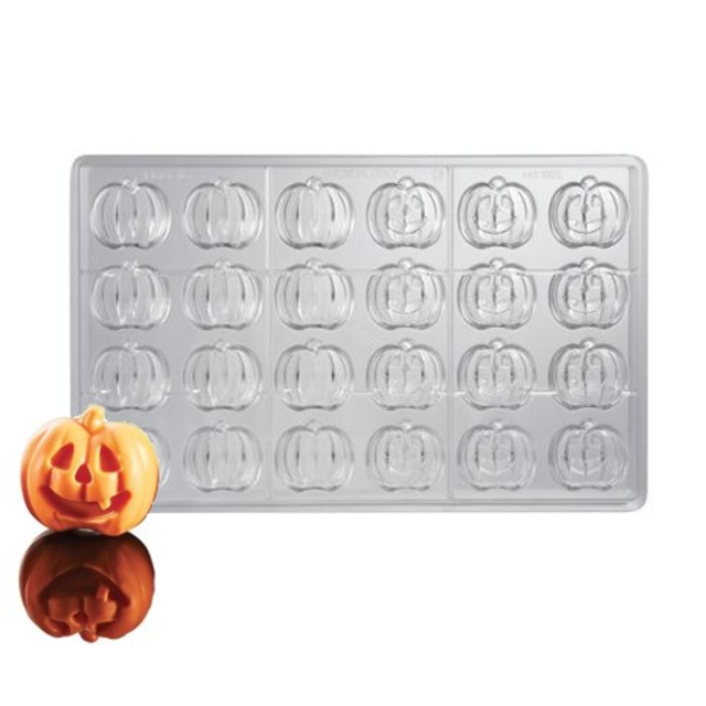 Obrázek produktu Forma na pralinky - DÝNĚ 34x31mm v.15mm 9g 24ks Martellato