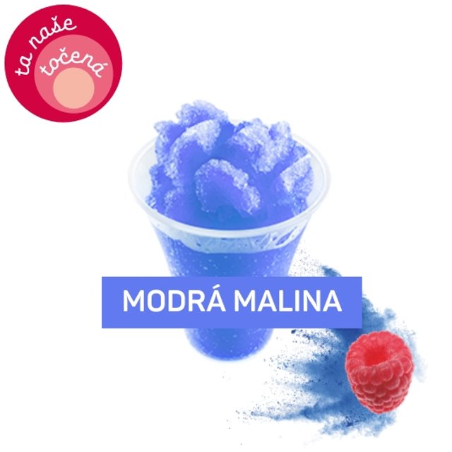 Obrázek produktu Ledová tříšť MODRÁ MALINA 750 g  (16ks v krt)