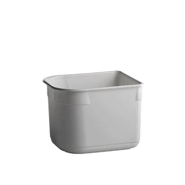 Obrázek produktu VANA PLAST 2,5 l půlená úzká vysoká šedá 17x15x13cm 90 ks (kulatý okraj)